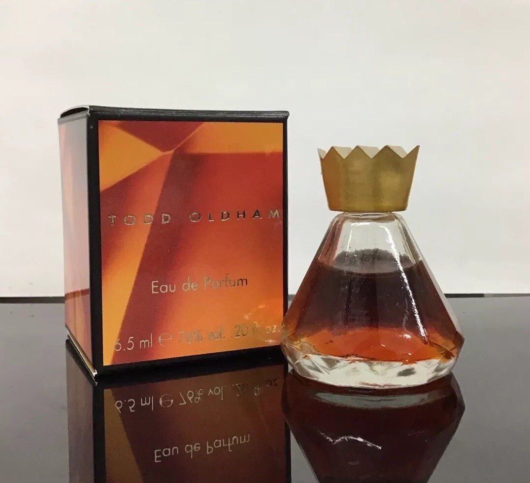 TODD OLDHAM Eau De Parfum 0.20 Fl oz Mini Splash, As Pictured.