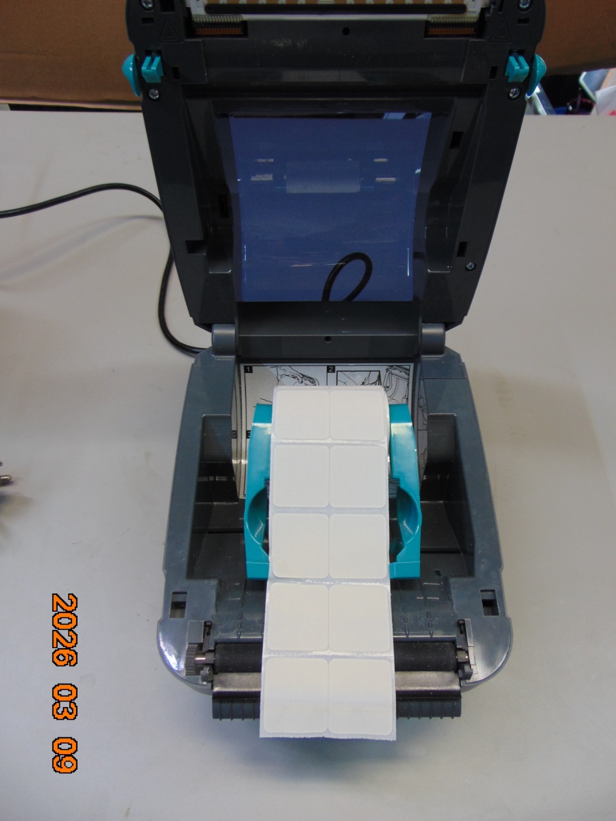 (1) Zebra ZP 450 Ethernet USB Thermal Label Printer ZP450 (ONE)