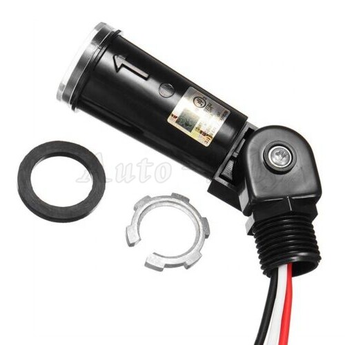 LED 120V Dusk To Dawn Outdoor Swivel Photo Cell Light Control Photocell Sensor
