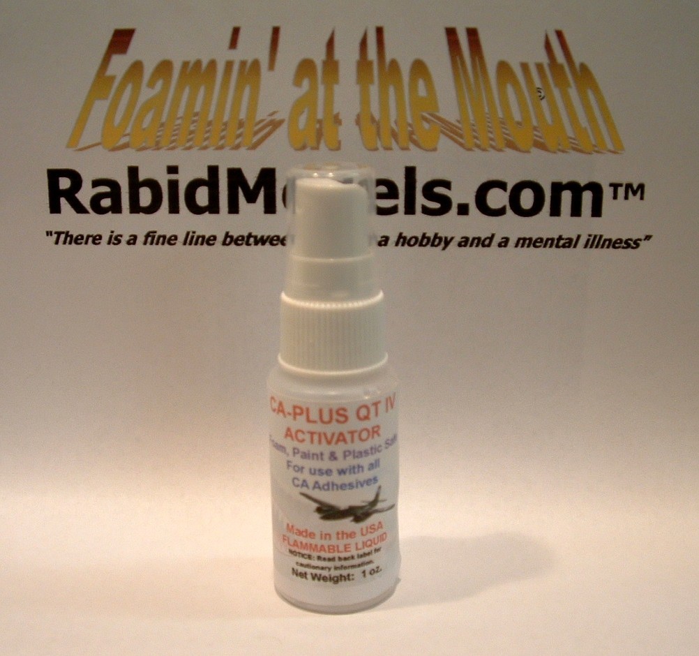 FOAM-SAFE CA Super Glue Activator-Accelerator-Kicker for ALL kinds of CA Glue