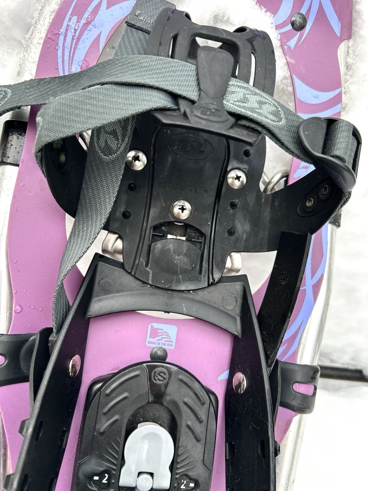 TSL WOMENS SNOW SHOES OVER THE TOP- MADE IN VERMONT U.S.A. - Adjustable Size