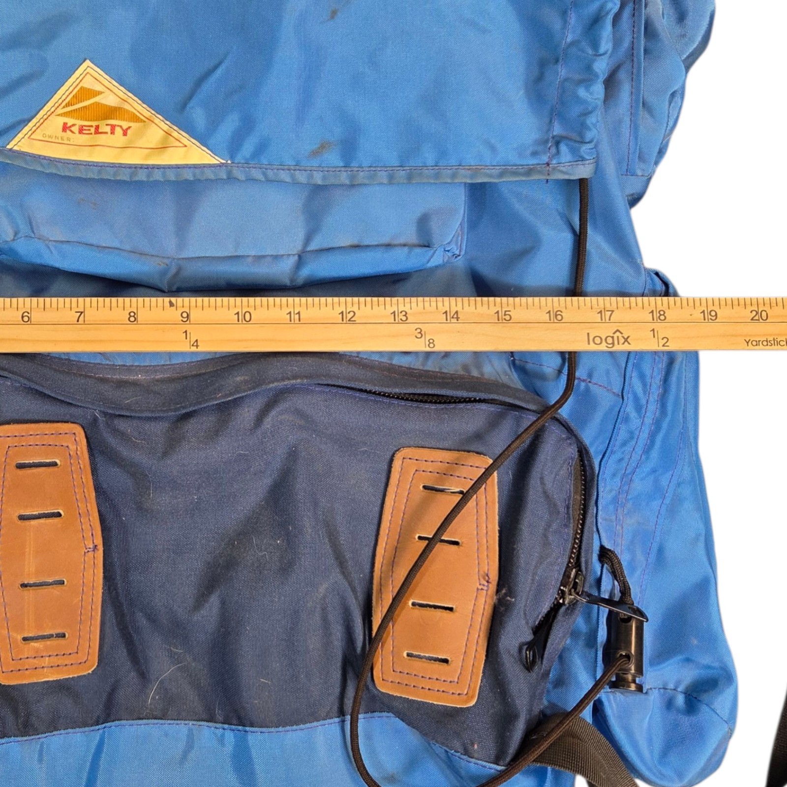 KELTY Sun Valley, CA Vintage 70's Blue External Frame Hiking Backpack Size Large