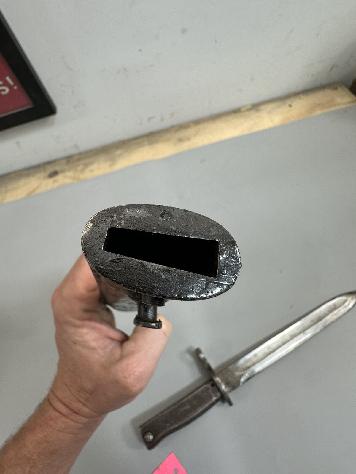 WWI German Made Turkish M1903 Mauser Rifle M1916 Ersatz Bayonet & Scabbard/p14