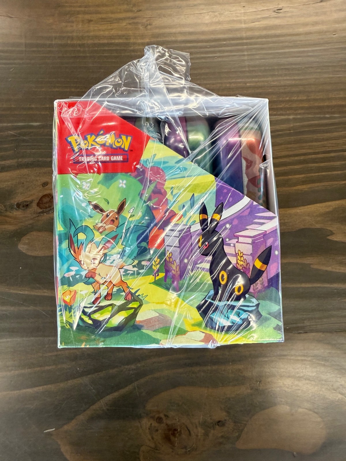 Pokemon Prismatic Evolutions Mini Tin Display (8 Mini Tins) Factory Sealed