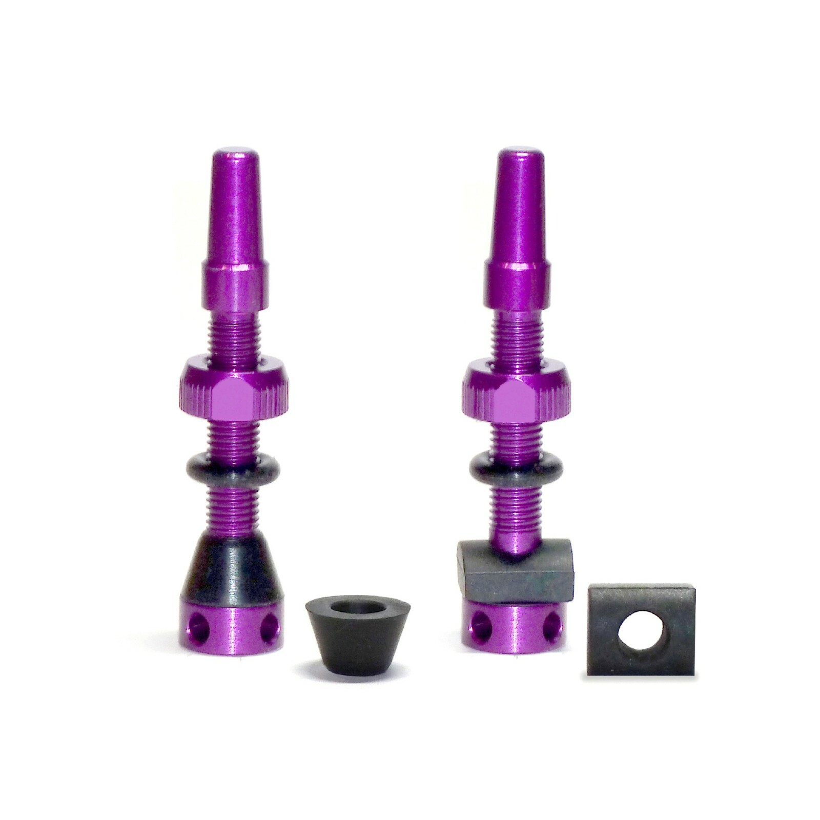 Presta Tubeless Valves - Alloy - Pair