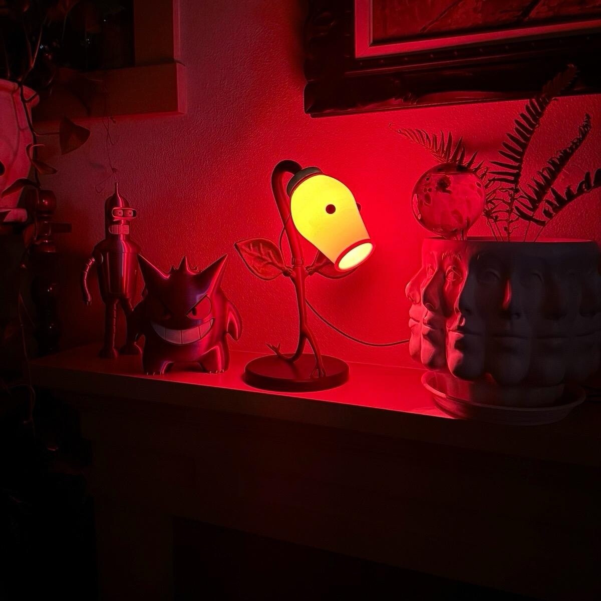 Pokémon Bellsprout Mood Lamp - Color Changing - LED Controller Included