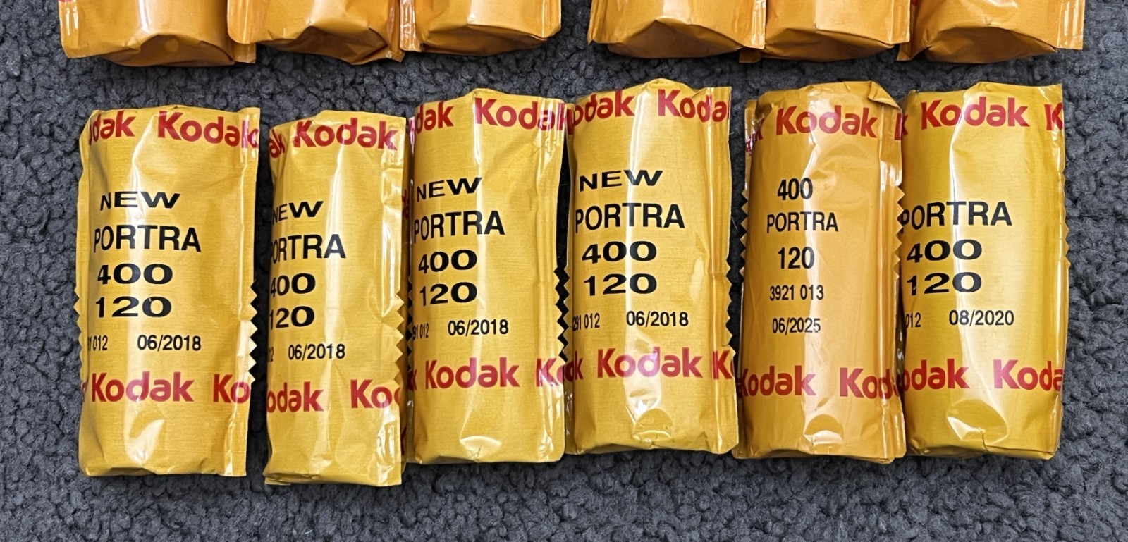 Kodak Professional Portra 400 Color Negative Film (120, 12 Rolls) Expired