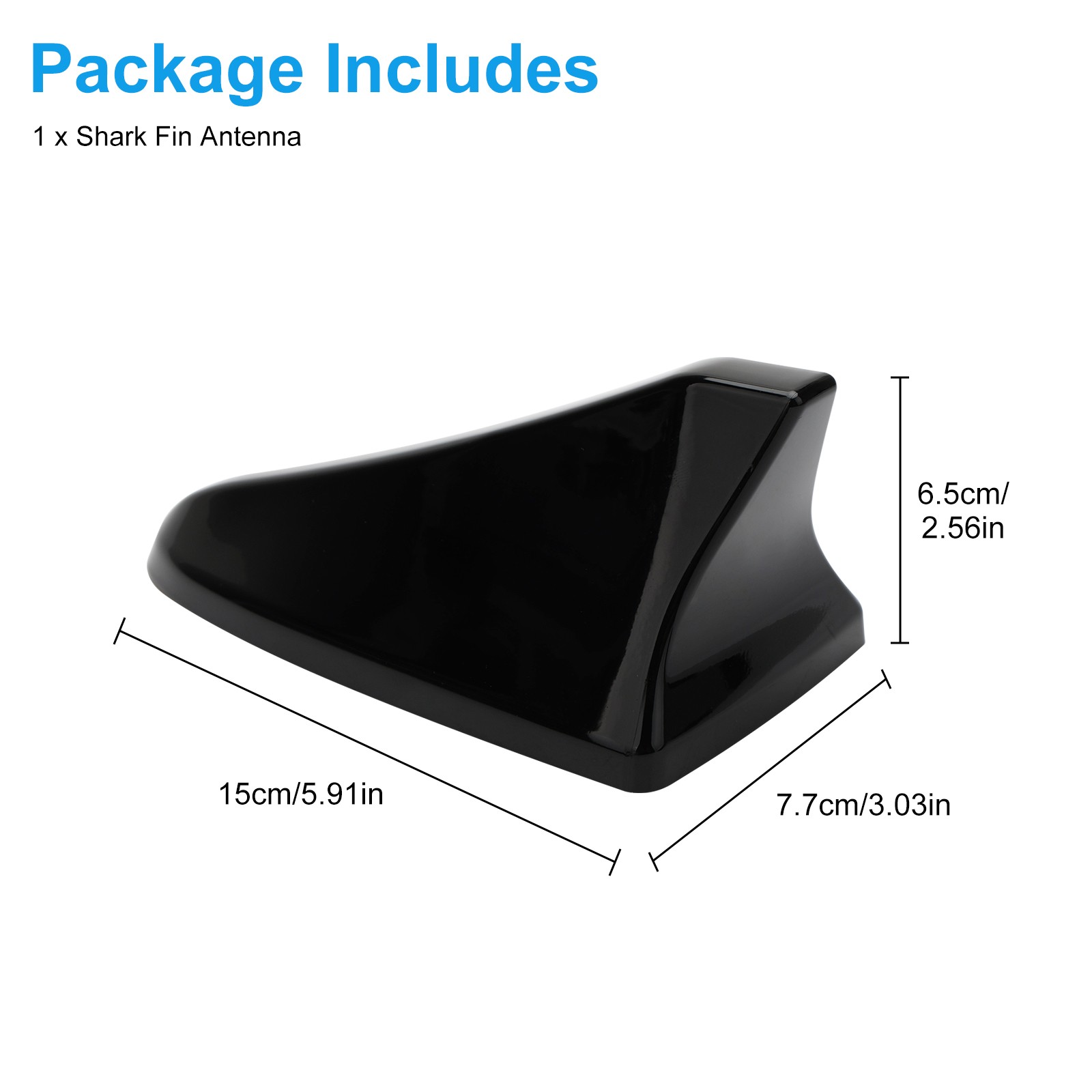 For Kia Optima 2014-2020 Shark Roof Fin Antenna Cover Signal Radio AM/FM Aerial