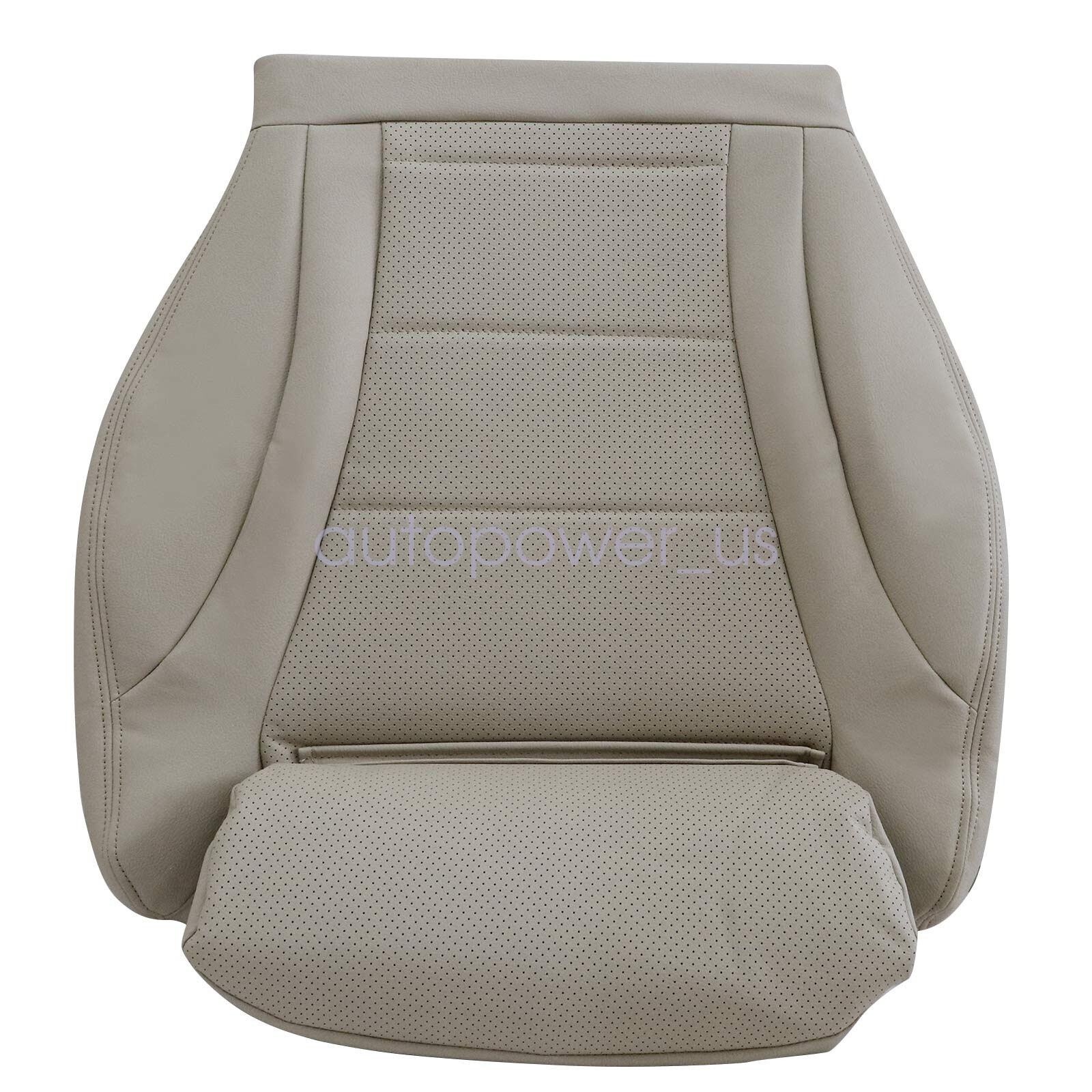 For 2015-2021 Mercedes Benz C300 Driver Bottom Leather Seat Cover Tan