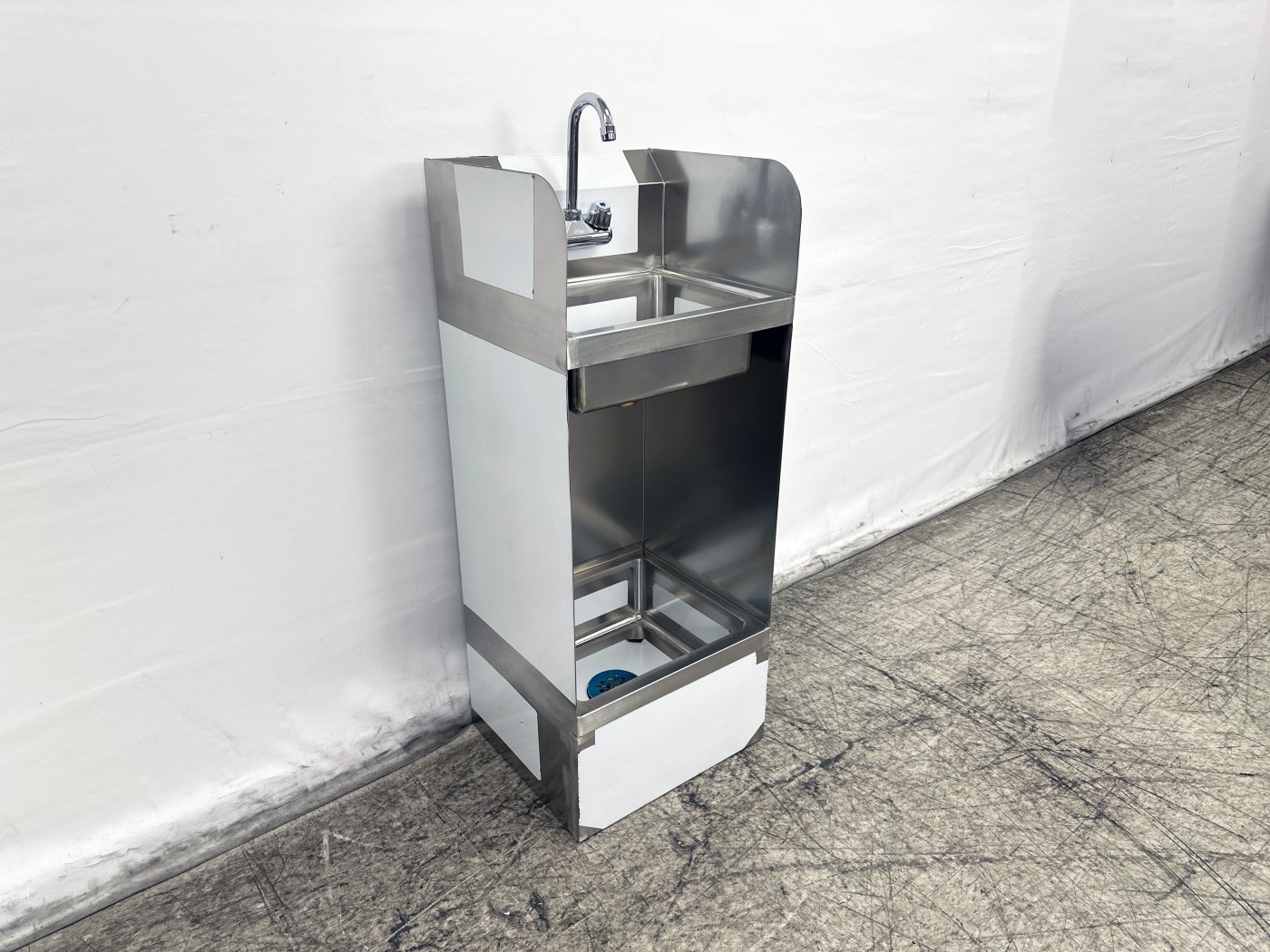 NEW Commercial Hand Sink w/ Faucet and Mop Sink Combo Stainless Steel NSF