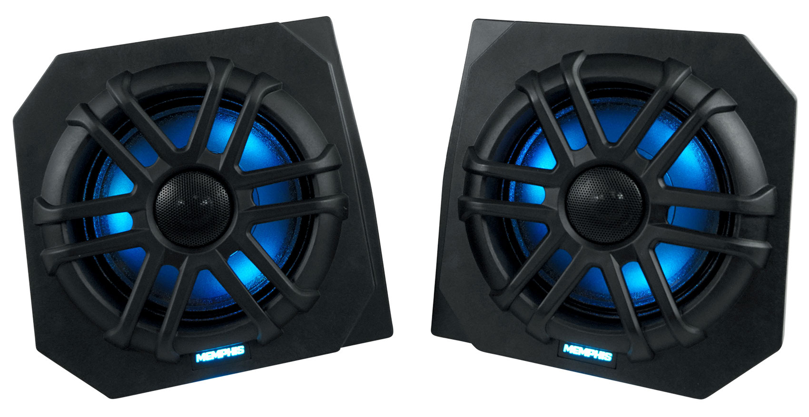 Pair Memphis Audio RNGR65FE 75w Speaker Pods For 2013-17 Polaris Ranger XP900