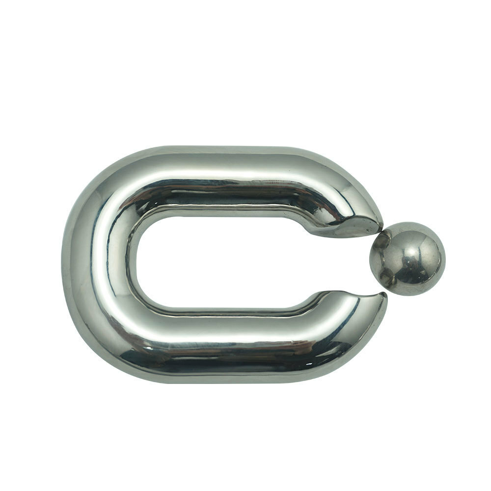 Men Oval Ball Stretcher Weight Stainless Steel Ball Stretching Weights 4 Sizes