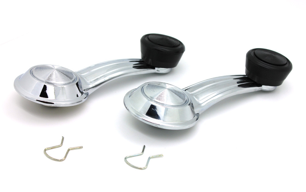NEW Chrome Window Crank & Door Handle SET / FOR 67-72 CHEVY GMC TRUCK BLAZER ETC