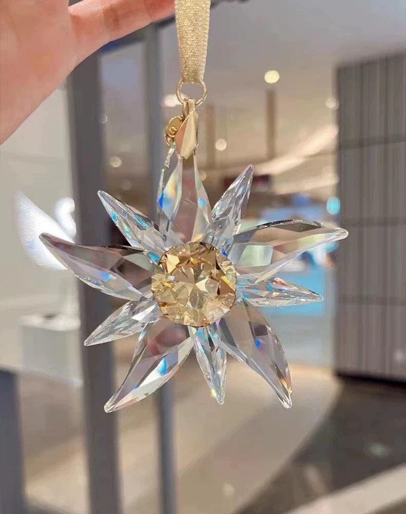 SWAROVSKI 2023 SCS EDELWEISS ORNAMENT #5651063 AUTHENTIC In Box Gifts