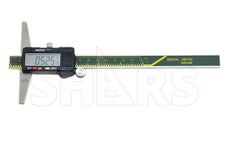 Shars 0-6" 150mm Caliper Digital Electronic Depth Gage Gauge New #]