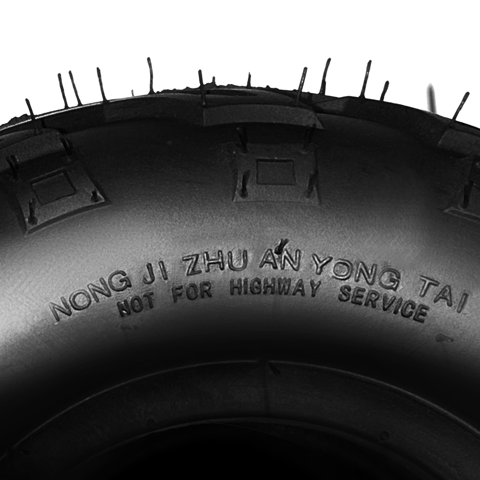 Set of 2 145/70-6 ATV Go Kart Street Mini Bike Tires 4PR 145/70x6 Tubeless