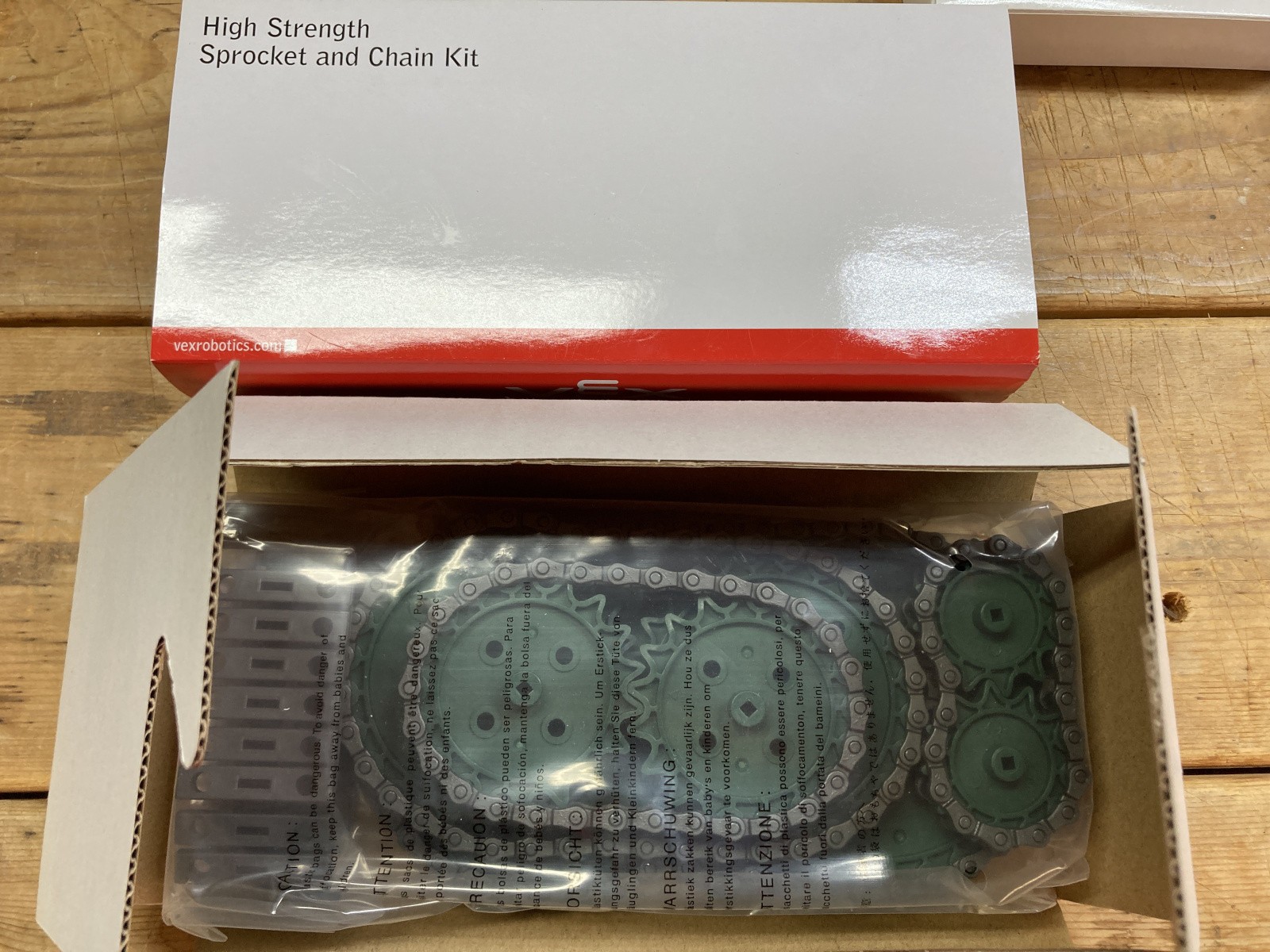 Vex Robotics Sprockets & Chains 2015 Never Used Vex 276-2166, 276-2252, 276-2172