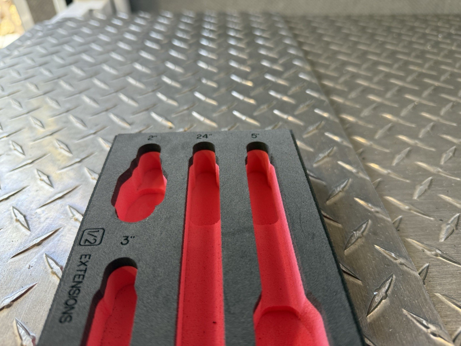 Foam Organizer for Snap-On 1/2 Extensions (9 Piece) Tool Holder