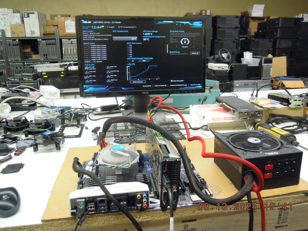 Asus X99-A II ATX Motherboard LGA 2011-V3 DDR4 M.2 USB3 + I/O Shield Latest BIOS