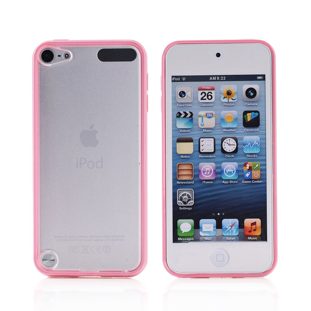 For Apple iPod Touch 5th 6th 7th Clear Frost TPU Slim Case Cover Protector