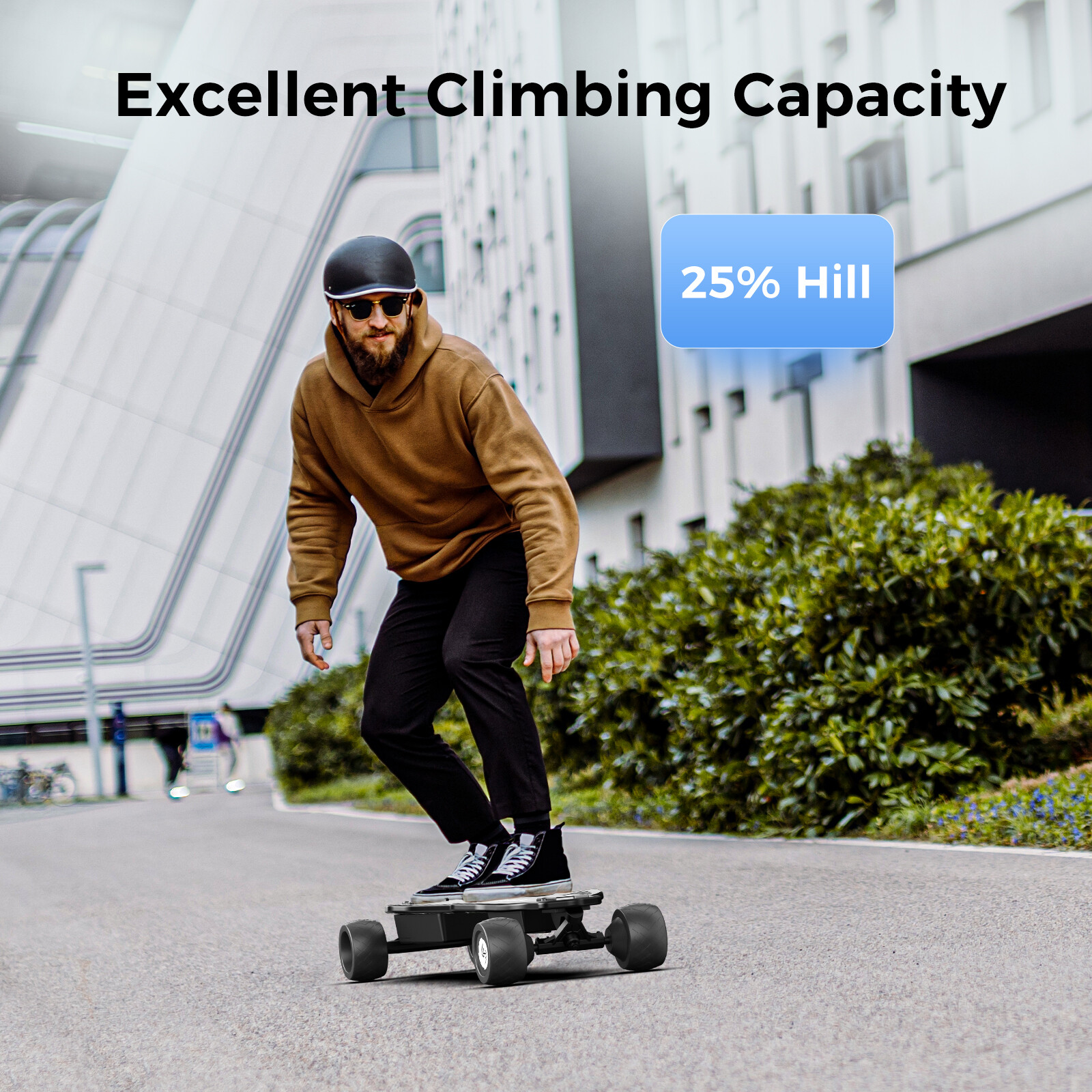 Electric Skateboard for Adults ＆Teens Longboard with Removable Battery & Remote