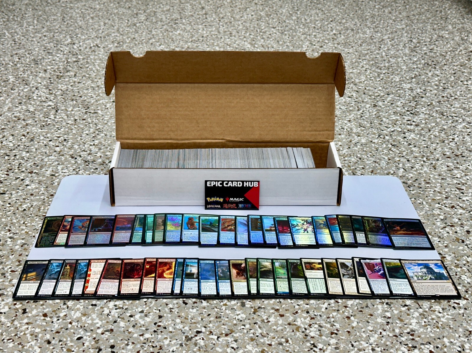 1000 MTG Cards - Magic the Gathering Lot w/ FOILS & RARES! (NO DUPLICATES)