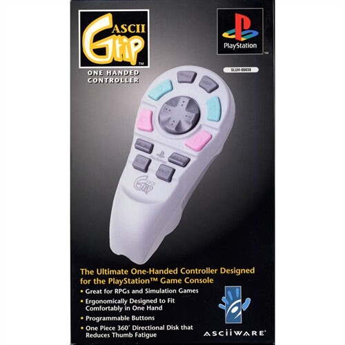 Playstation ASCII GRIP one-handed controller (For Sony Playstation 1)