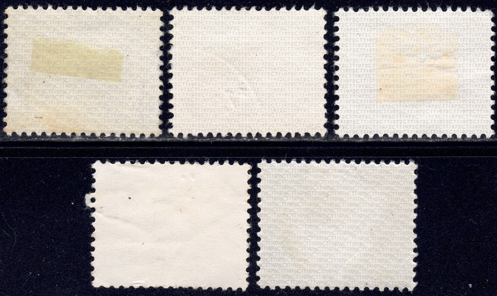 1972-73 Portugal SC# 1124-1128 - Architecture - 5 Different Stamps - Used