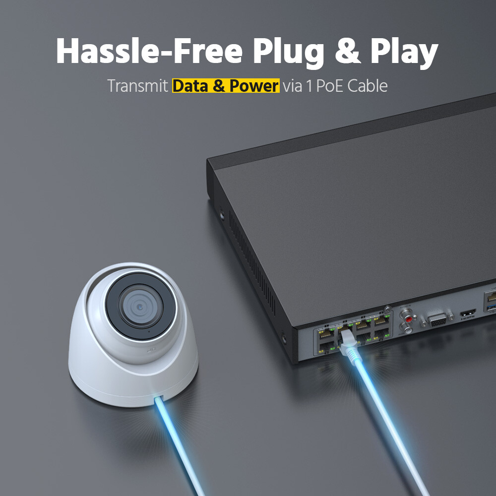 ANNKE 8CH 16CH 12MP NVR POE Security IP Network Video Recorder H.265+ Remote APP