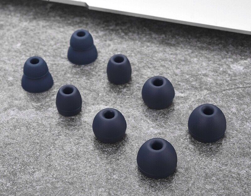 4 Pairs For Beats Powerbeats Pro Ear Tips Buds Silicone True Wireless Headphones