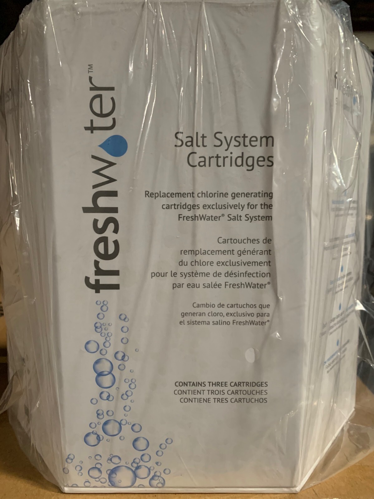 Factory Sealed FreshWater Salt System Cartridges, 3ct. 80004