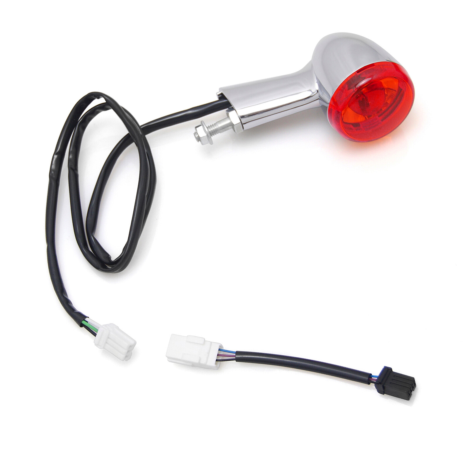 Bullet Rear Turn Signal Indicator Brake running Lights For Harley Softail 92-23