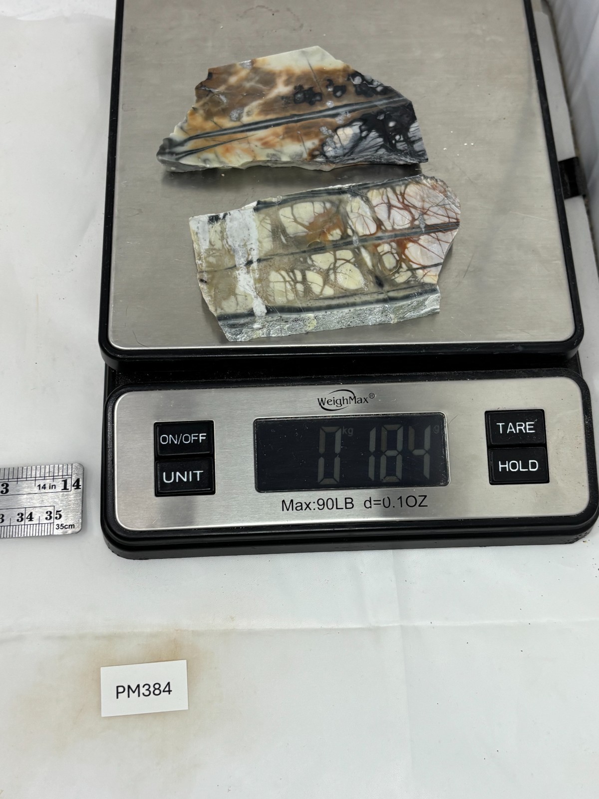 Picasso Marble (Jasper) Slabs Cabbing Lapidary Utah Combo Ship Avail