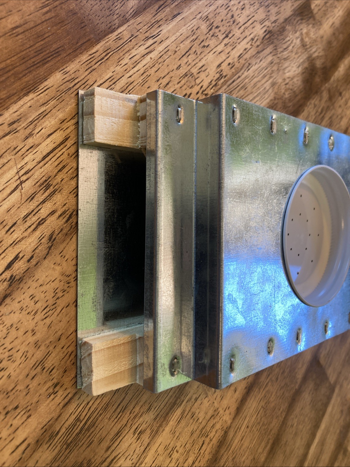 Entrance Feeder for Mason Jar Large/small entrance Borgman Bee Feeder