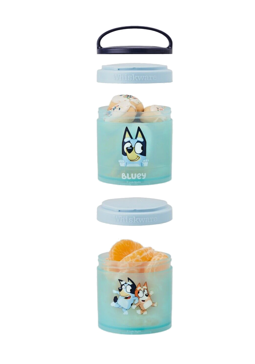 DISNEY-Whiskware by Blender Bottle -Kids Locking Snack Cups -Stocking Stuffers!!