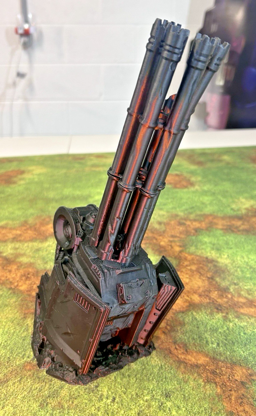 Tabletop Terrain - Fallen Titan - Perfect for Warhammer 40K/Kill Team: 7 pcs