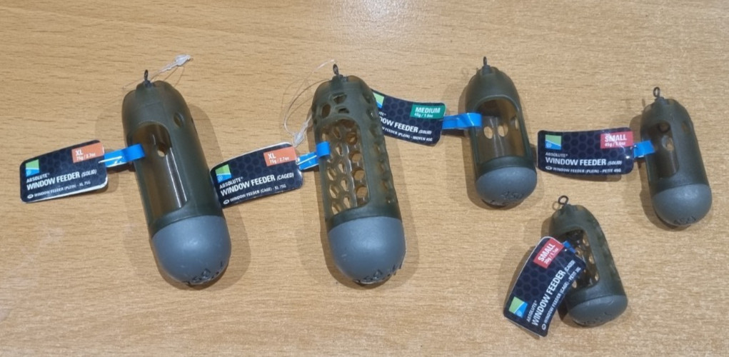 Preston Innovations Mixed Window Feeders Distance Feeders x 5