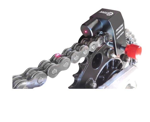 Laser Chain and Sprocket Alignment Tool - Gearhead Zone