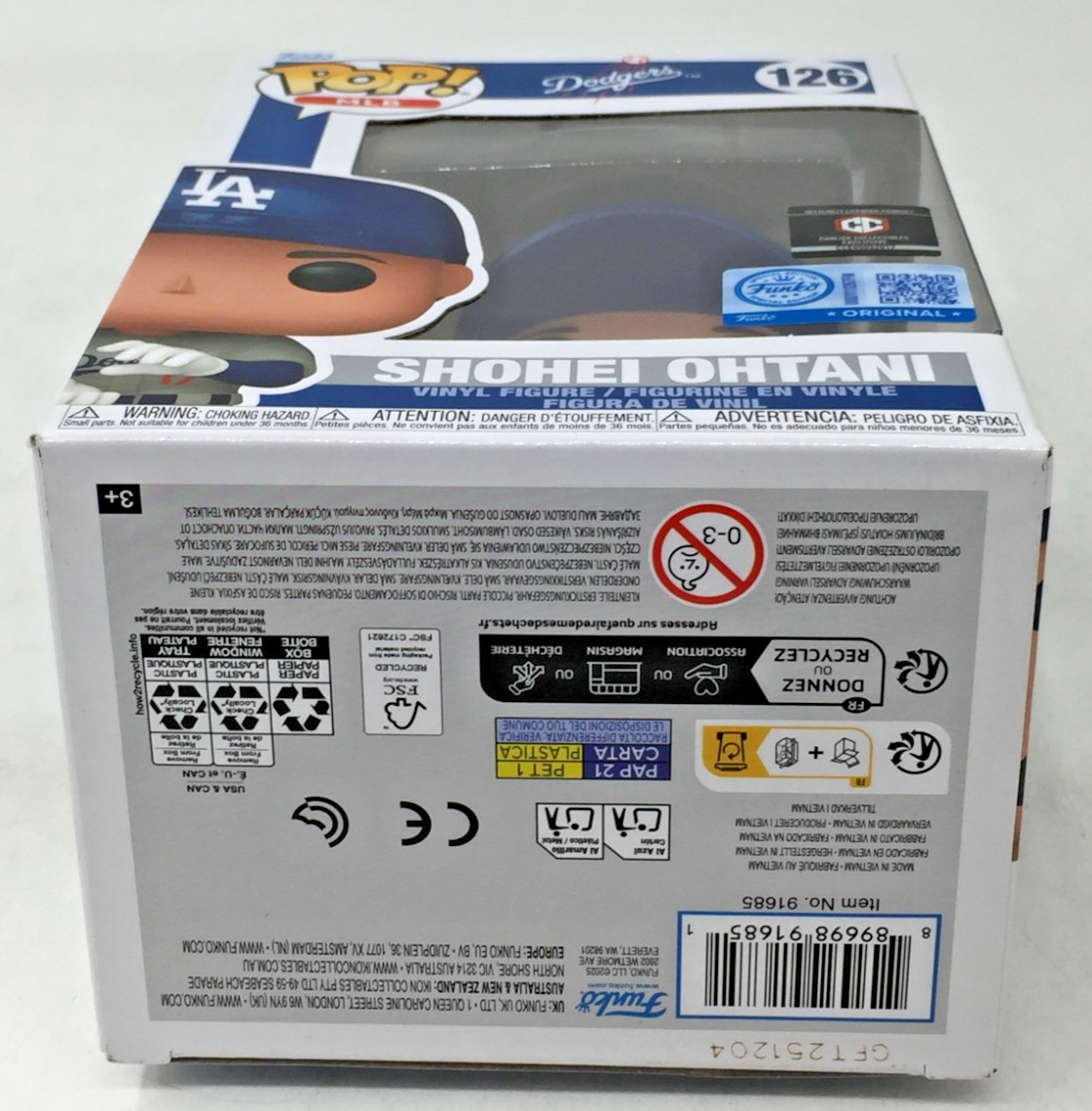 Funko Pop! Chalice Exclusive: Shohei Ohtani #126 (Kamehameha Celebration) W/PP