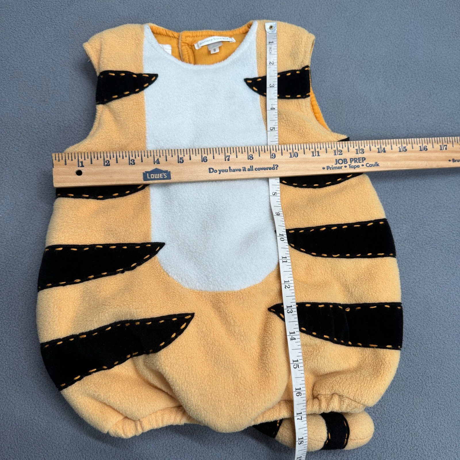 Pottery Barn Tiger Costume Kids 2T/3T Winnie Pooh Tigger Comfy Halloween
