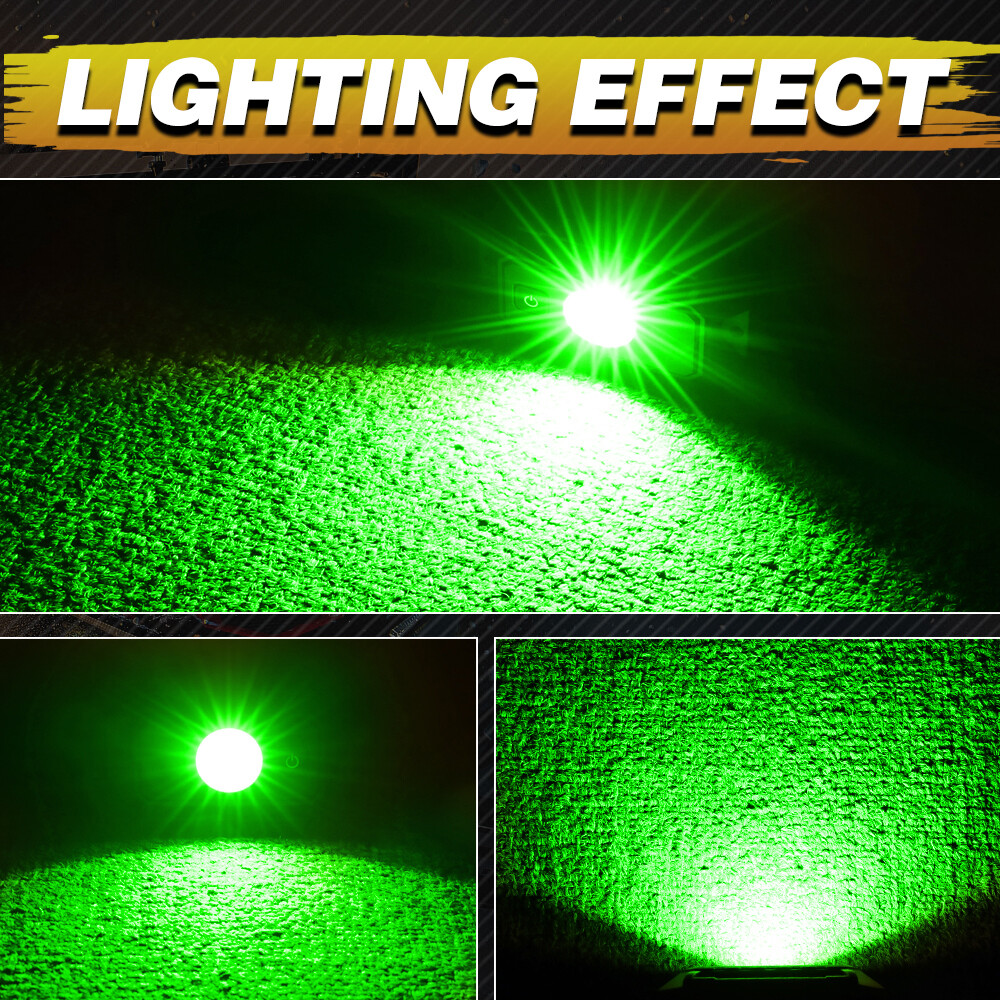 For Polaris Ranger RZR XP 1000 UTV ATV Universal Roll Bar Mount LED Dome Light