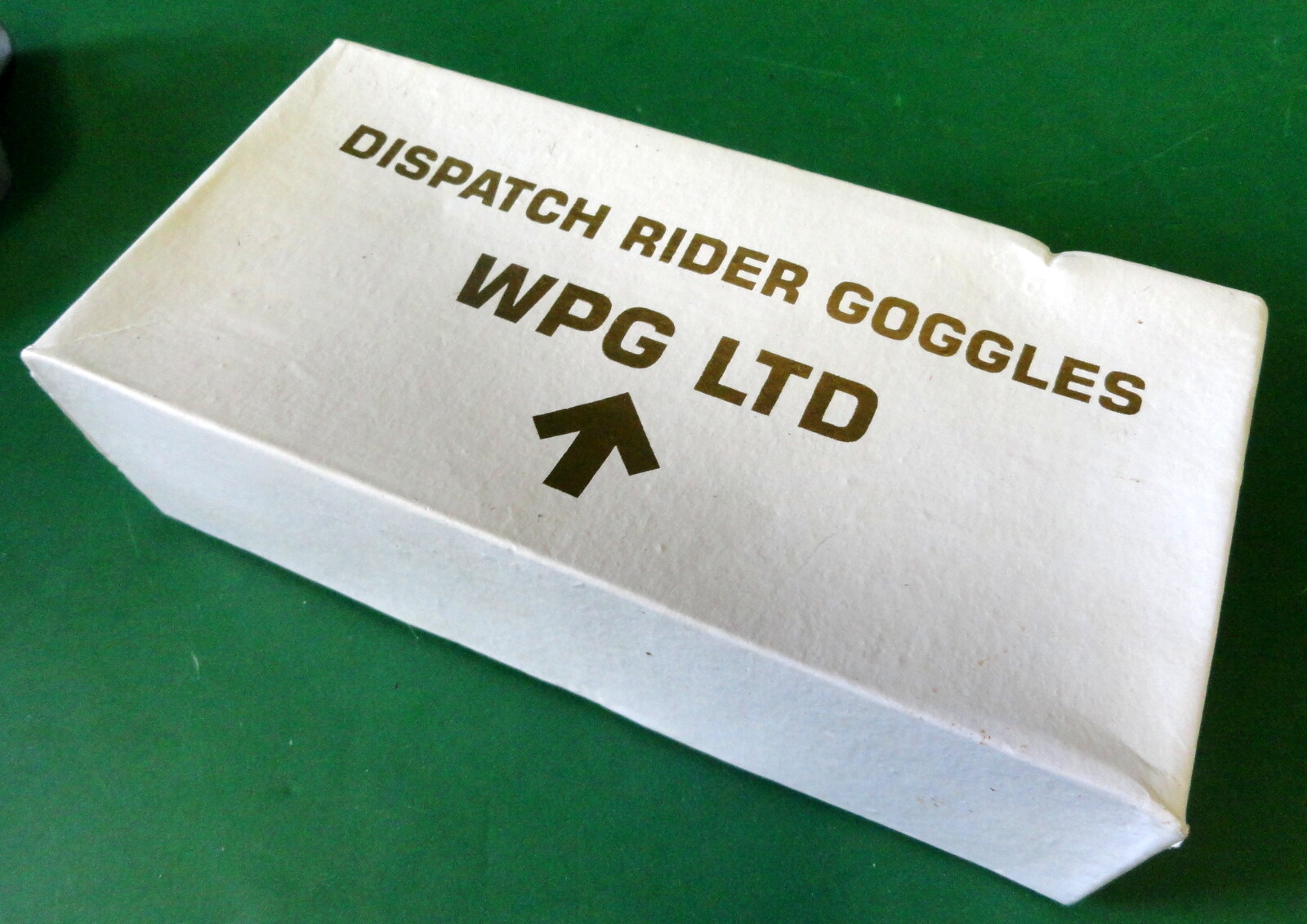 BRITISH DISPATCH RIDER GOGGLES NEW IN BOX
