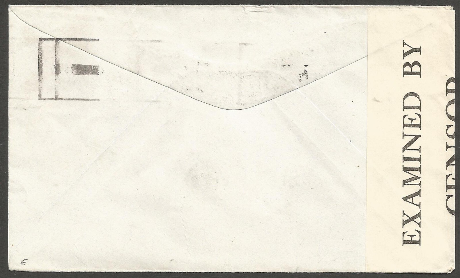 1942 Red Cross Censored Cover 5c Mufti Slogan Hamilton Ontario to Switzerland