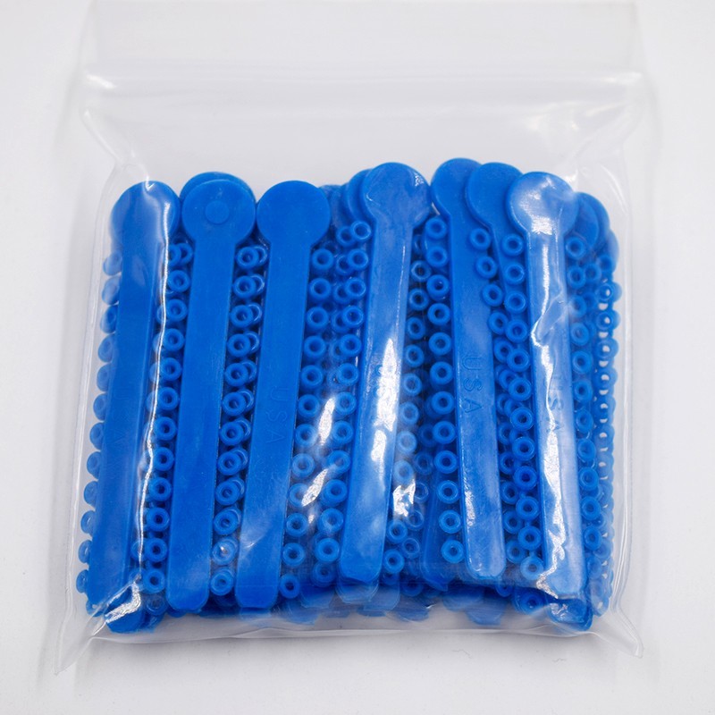 1040Pcs Dental Elastic Ligature Ties Rubber Power Bands for Orthodontic Braces