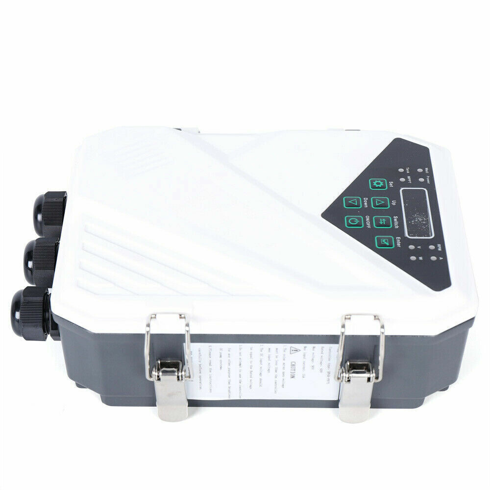 3" DC Solar Water Pump Submersible Deep Bore Well Pump 48V 400W +MPPT Controller