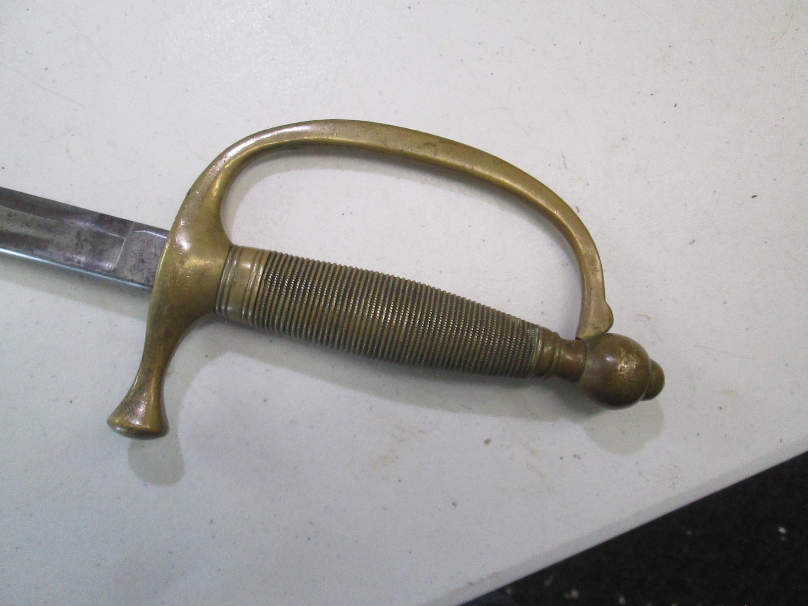 Ames 1864 Civil War Musicians Sword Used, No Scabbard