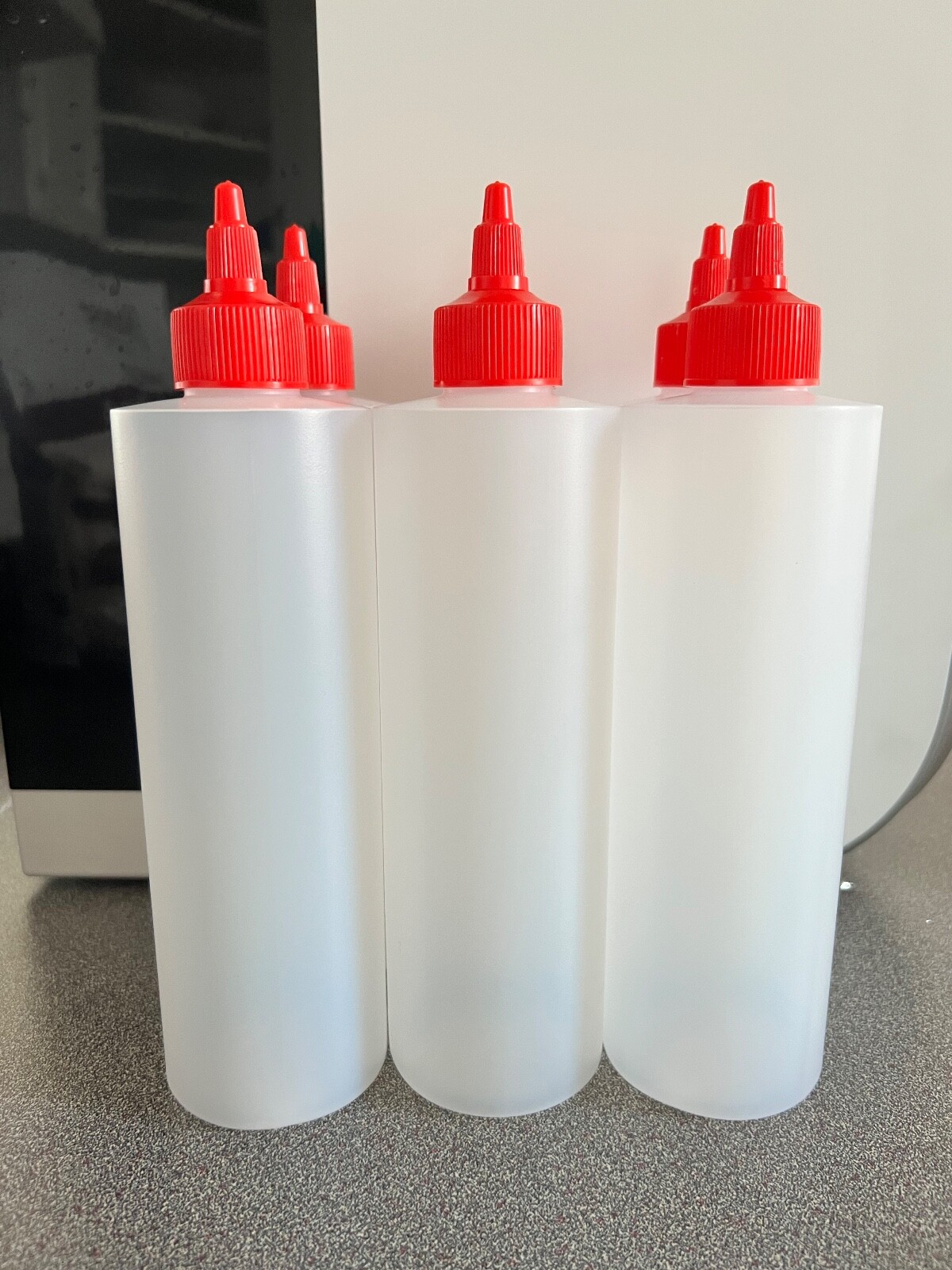 Plastic Condiment Squeeze Bottle (1), 16 oz, 5 available