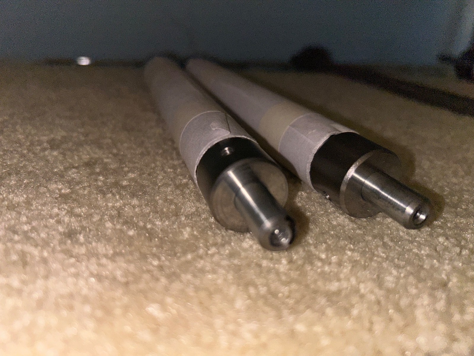 letterpress rollers set 2 6x9 chase Curtis & Mitchell Columbian #2 no press