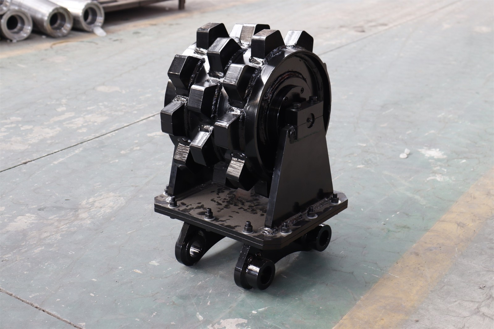 Excavator Roller for CAT 307 | Compaction Wheel Attachment for Trenching