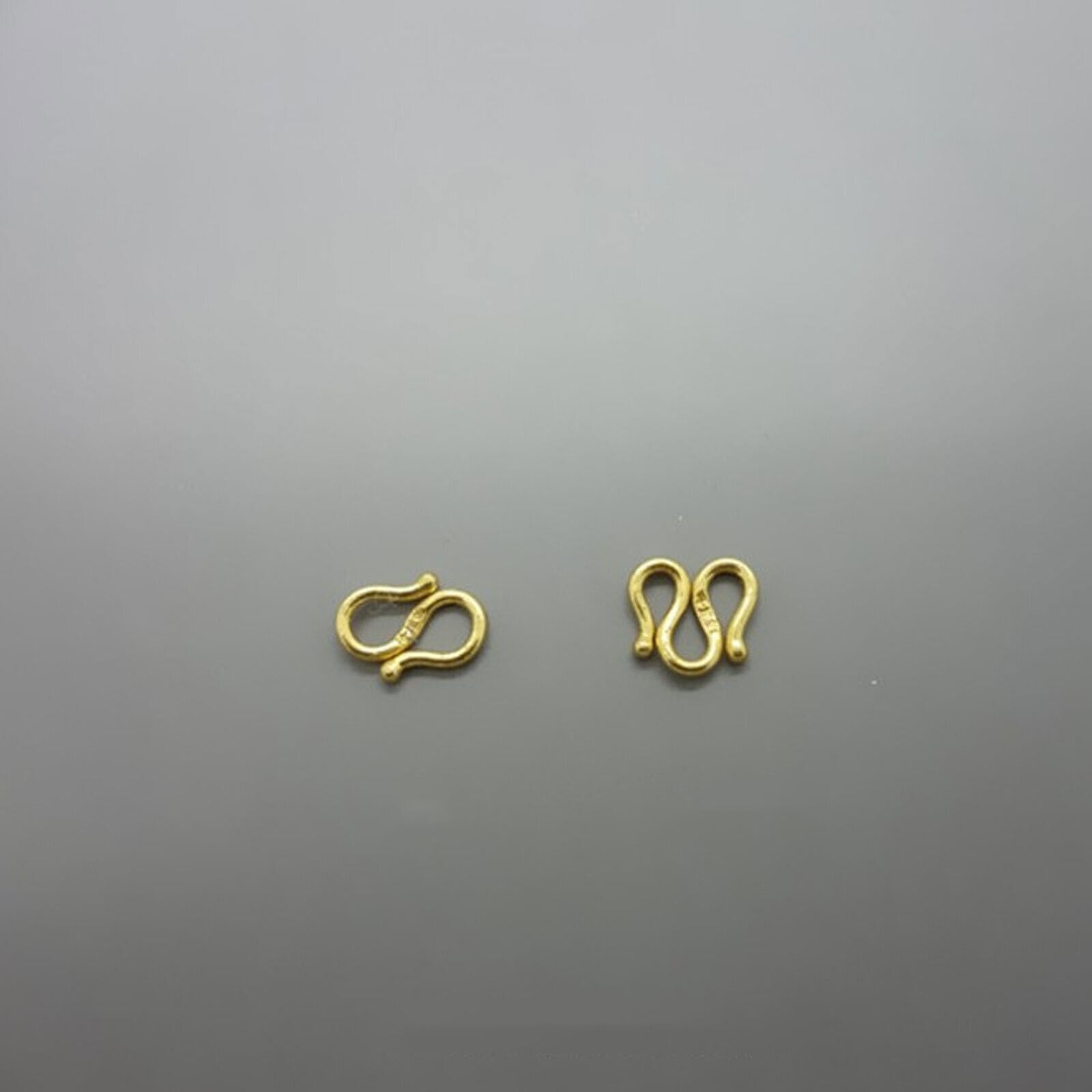 Pure 24K Yellow Gold M / S Clasp - Jewelry Findings - For Bracelet or Necklace